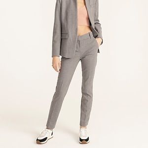 J.Crew Cameron Slim Crop Pant Four-Season Stretch-Heather Graphite-TALL LENGTH